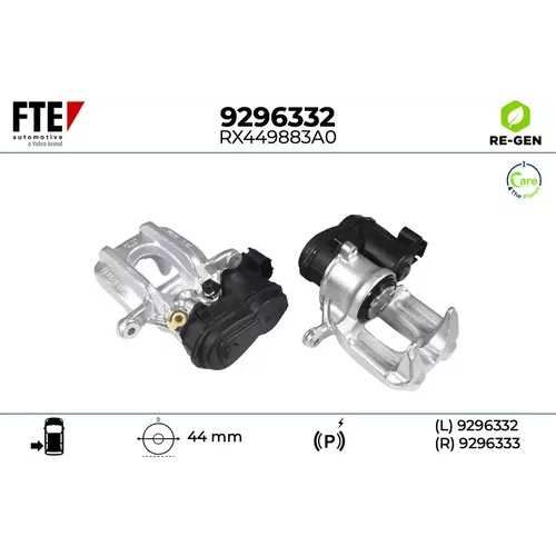 Brzdový strmeň FTE 9296332