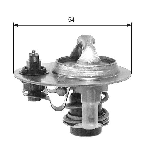 Termostat chladenia GATES TH26785G1
