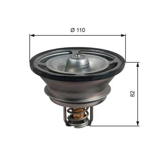 Termostat chladenia GATES TH51482G1