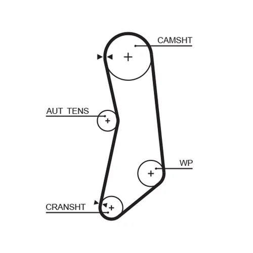 Vodné čerpadlo + sada ozubeného remeňa KP15626XS /GATES/ - obr. 1