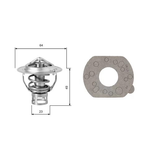 Termostat chladenia GATES TH04077G1