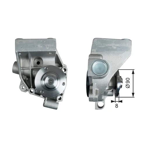 Vodné čerpadlo, chladenie motora GATES WP0138
