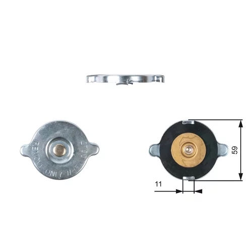 Uzáver chladiča GATES RC117