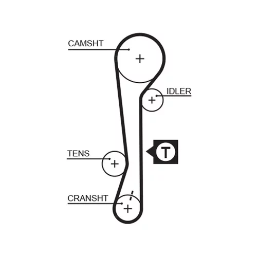 Vodné čerpadlo + sada ozubeného remeňa KP15479XS /GATES/ - obr. 1