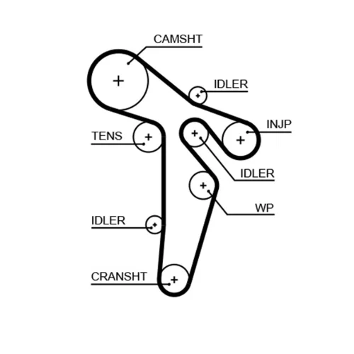 Vodné čerpadlo + sada ozubeného remeňa KP15648XS-1 /GATES/ - obr. 1