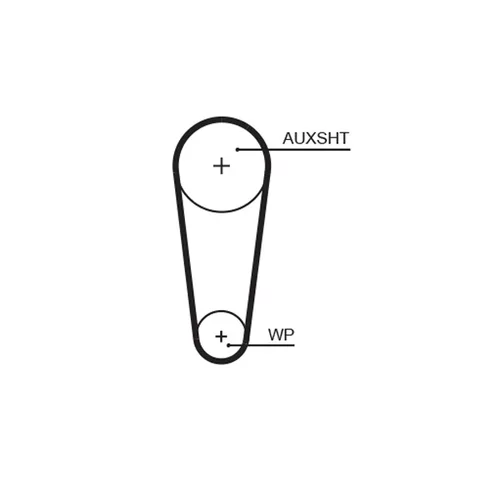 Vodné čerpadlo + sada ozubeného remeňa KP15683XS-1 /GATES/ - obr. 1