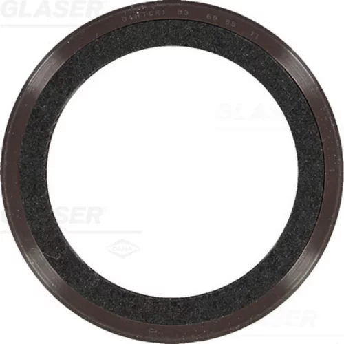 Tesniaci krúžok kľukového hriadeľa GLASER P77545-01