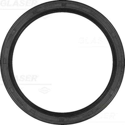 Tesniaci krúžok kľukového hriadeľa GLASER P77684-01