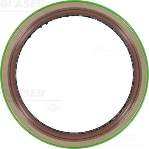 Tesniaci krúžok kľukového hriadeľa GLASER P77693-01