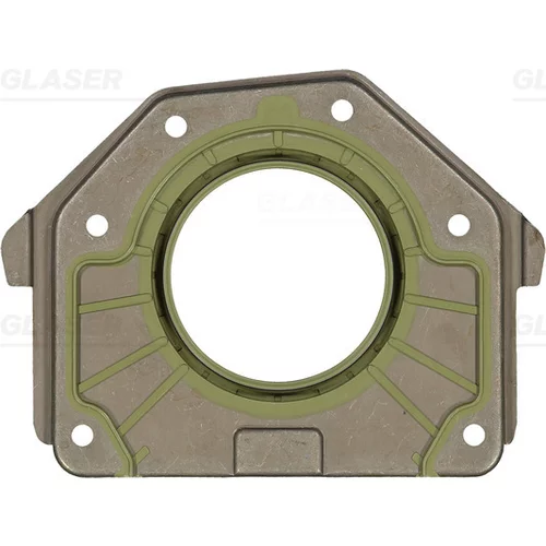 Tesniaci krúžok kľukového hriadeľa GLASER P77406-01