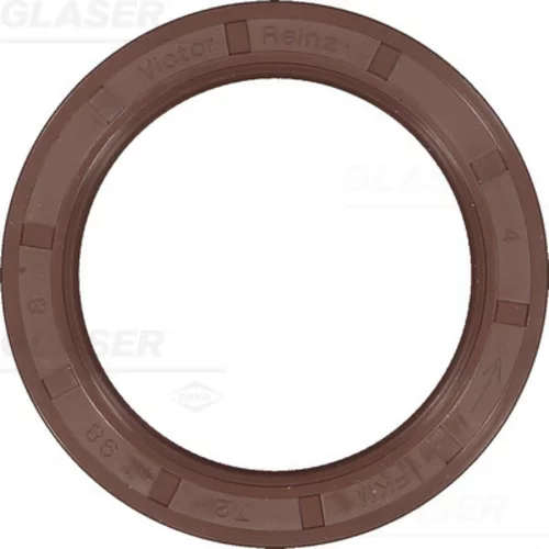 Tesniaci krúžok kľukového hriadeľa GLASER P77783-01