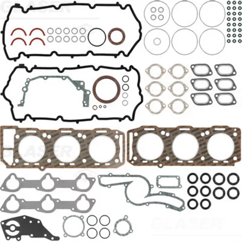 Kompletná sada tesnení motora GLASER S32909-00
