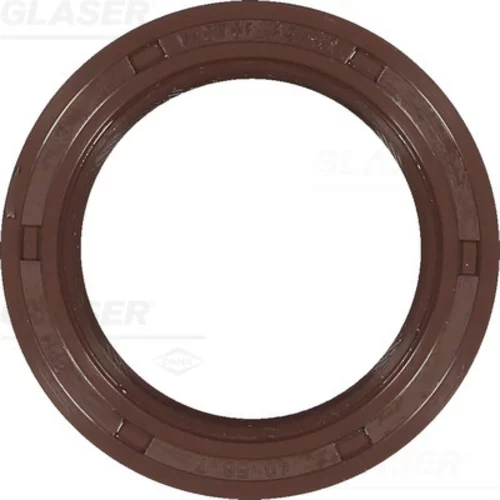 Tesniaci krúžok kľukového hriadeľa GLASER P93881-01