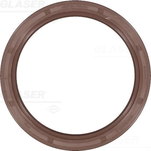 Tesniaci krúžok kľukového hriadeľa GLASER P77572-01
