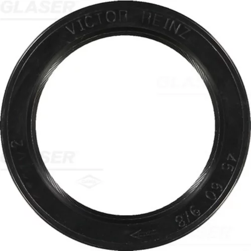 Tesniaci krúžok kľukového hriadeľa GLASER P76163-01