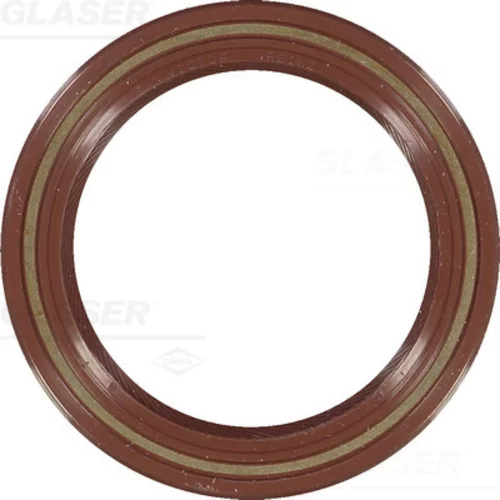 Tesniaci krúžok kľukového hriadeľa GLASER P76252-01