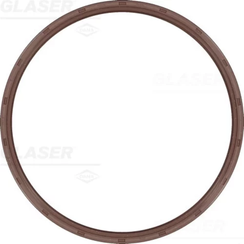 Tesniaci krúžok kľukového hriadeľa GLASER P77760-01