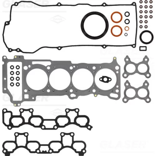 Kompletná sada tesnení motora GLASER S80853-00