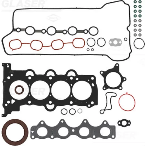 Kompletná sada tesnení motora GLASER S90372-00