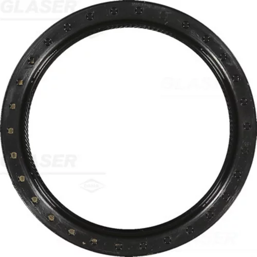 Tesniaci krúžok kľukového hriadeľa GLASER P77337-01