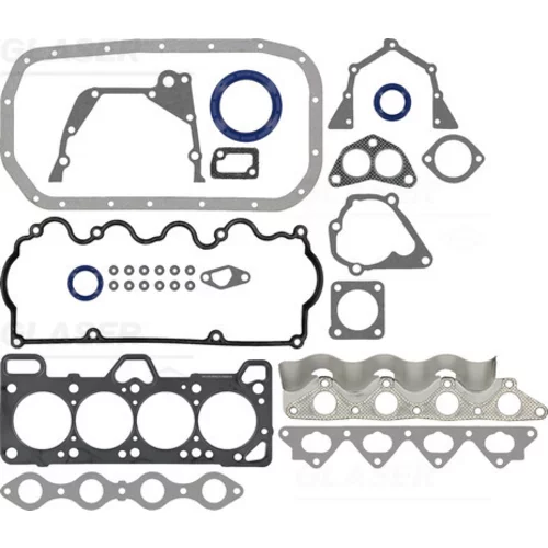 Kompletná sada tesnení motora GLASER S40043-00