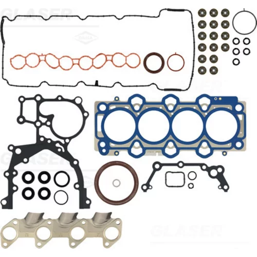 Kompletná sada tesnení motora GLASER S90362-00