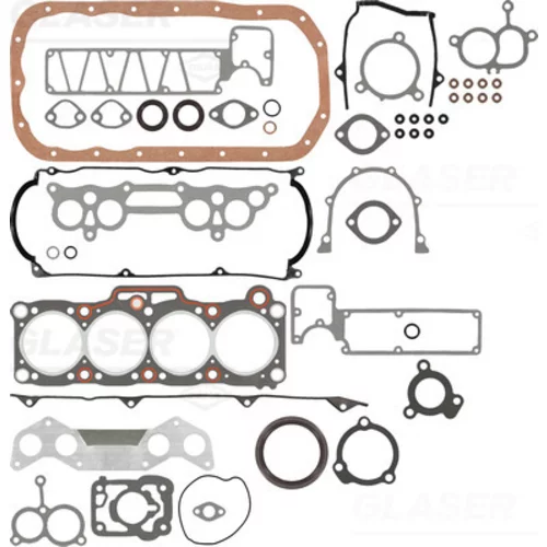 Kompletná sada tesnení motora GLASER S80901-00