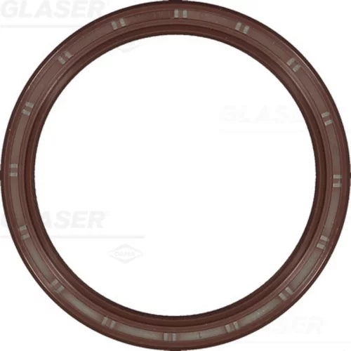 Tesniaci krúžok kľukového hriadeľa GLASER P77530-01