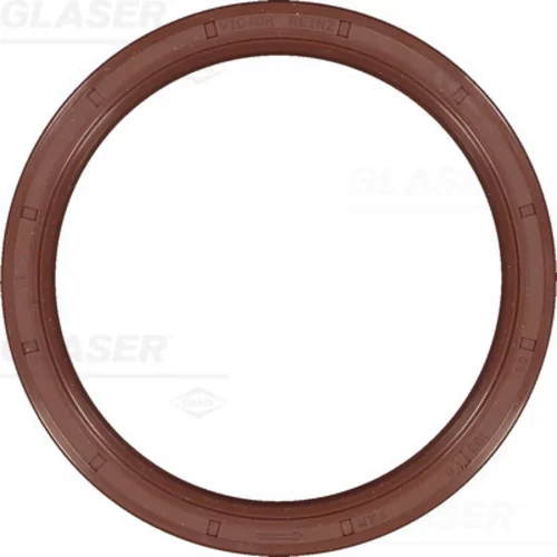 Tesniaci krúžok kľukového hriadeľa GLASER P77757-00