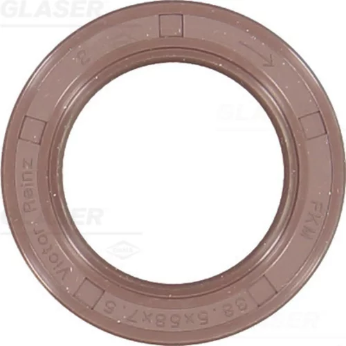 Tesniaci krúžok kľukového hriadeľa GLASER P93211-01