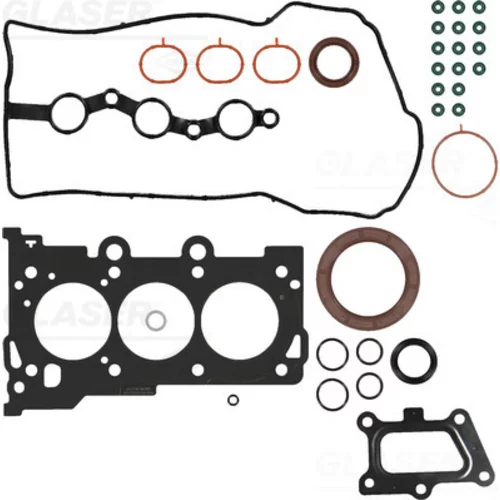 Kompletná sada tesnení motora GLASER S90456-00