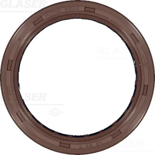 Tesniaci krúžok kľukového hriadeľa GLASER P77573-01