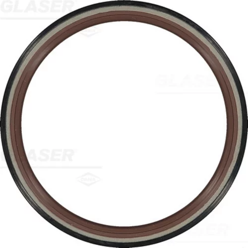 Tesniaci krúžok kľukového hriadeľa GLASER P77793-00