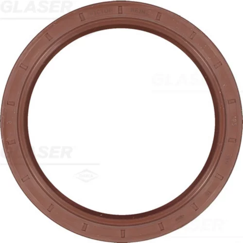 Tesniaci krúžok kľukového hriadeľa GLASER P77076-01