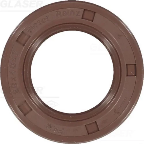 Tesniaci krúžok kľukového hriadeľa GLASER P77349-01