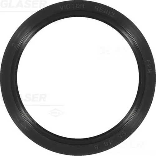 Tesniaci krúžok kľukového hriadeľa GLASER P77356-01