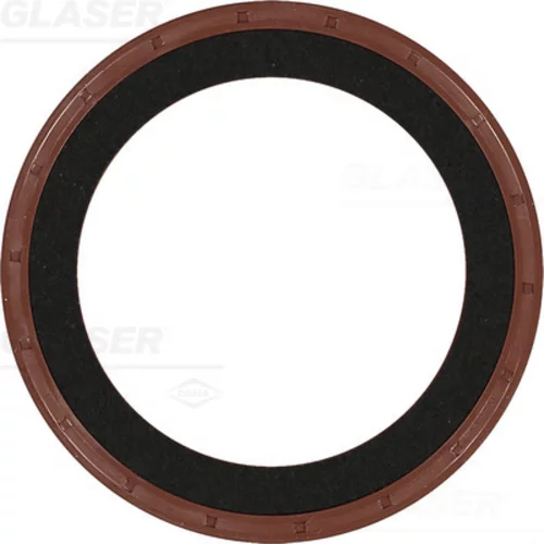 Tesniaci krúžok kľukového hriadeľa GLASER P76441-01