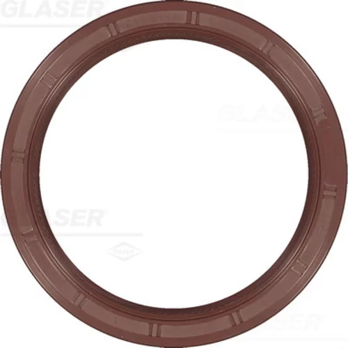 Tesniaci krúžok kľukového hriadeľa GLASER P77547-01