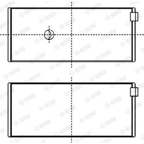 Ložisko 1010CP /GLYCO/ - obr. 1