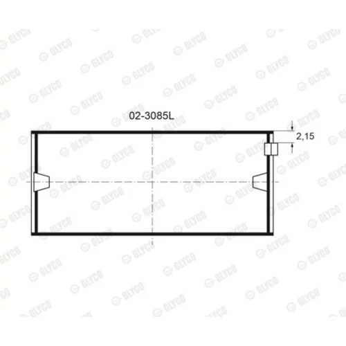 Ložisko 02-3085L /GLYCO/