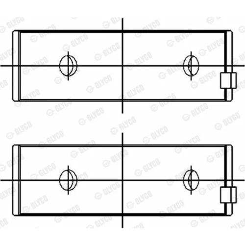 Ložisko 1261RA /GLYCO/ - obr. 1