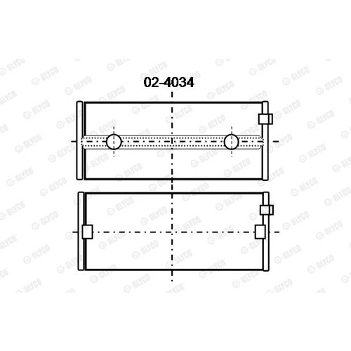 Ložisko 02-4034 /GLYCO/