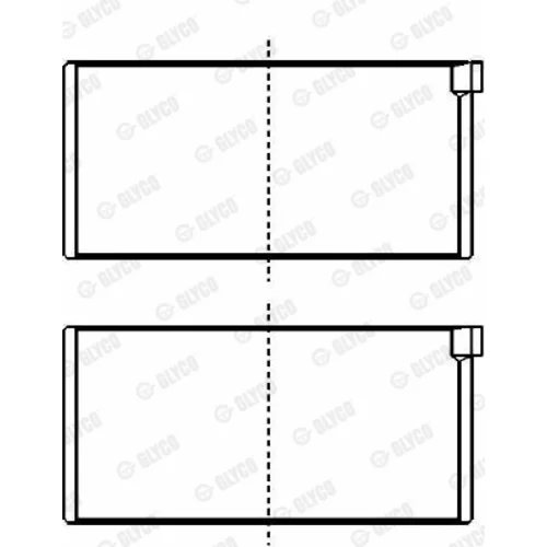 Ložisko 01-3040 /GLYCO/ - obr. 1