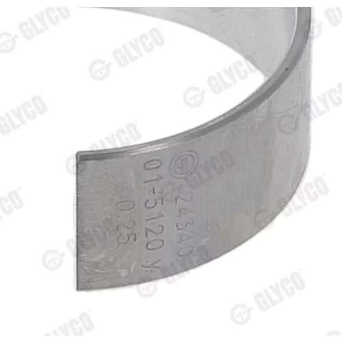 Panva ojničného ložiska 01-5120 0.25MM /GLYCO/ - obr. 1