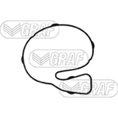 Vodné čerpadlo, chladenie motora PA1384 /GRAF/ - obr. 1
