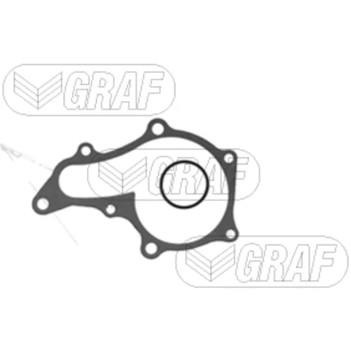 Vodné čerpadlo, chladenie motora PA768 /GRAF/ - obr. 1
