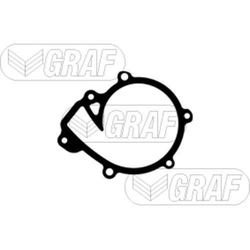 Vodné čerpadlo, chladenie motora PA1437 /GRAF/ - obr. 1
