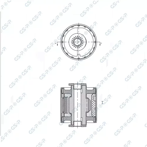 Uloženie riadenia GSP 550737