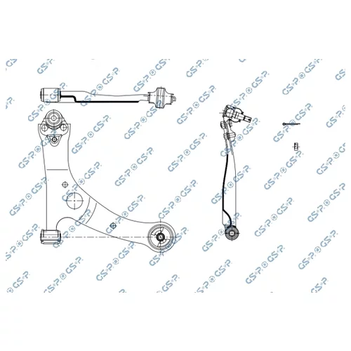 Rameno zavesenia kolies GSP S065215