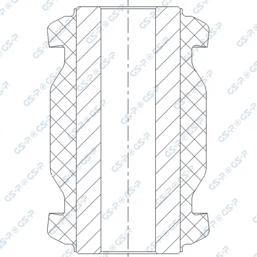 Uloženie ramena zavesenia GSP 550566